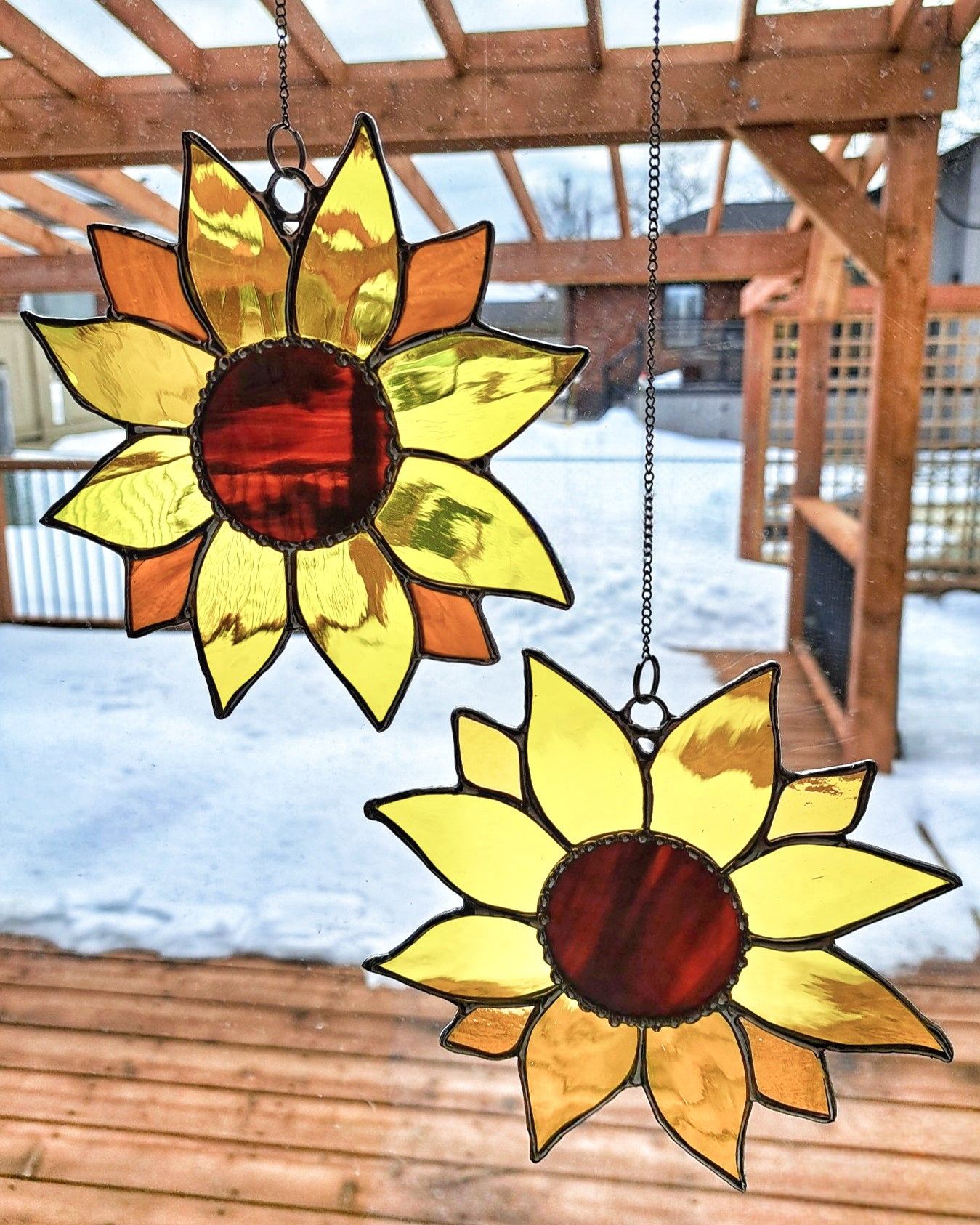 Sunflower Suncatcher- Medium