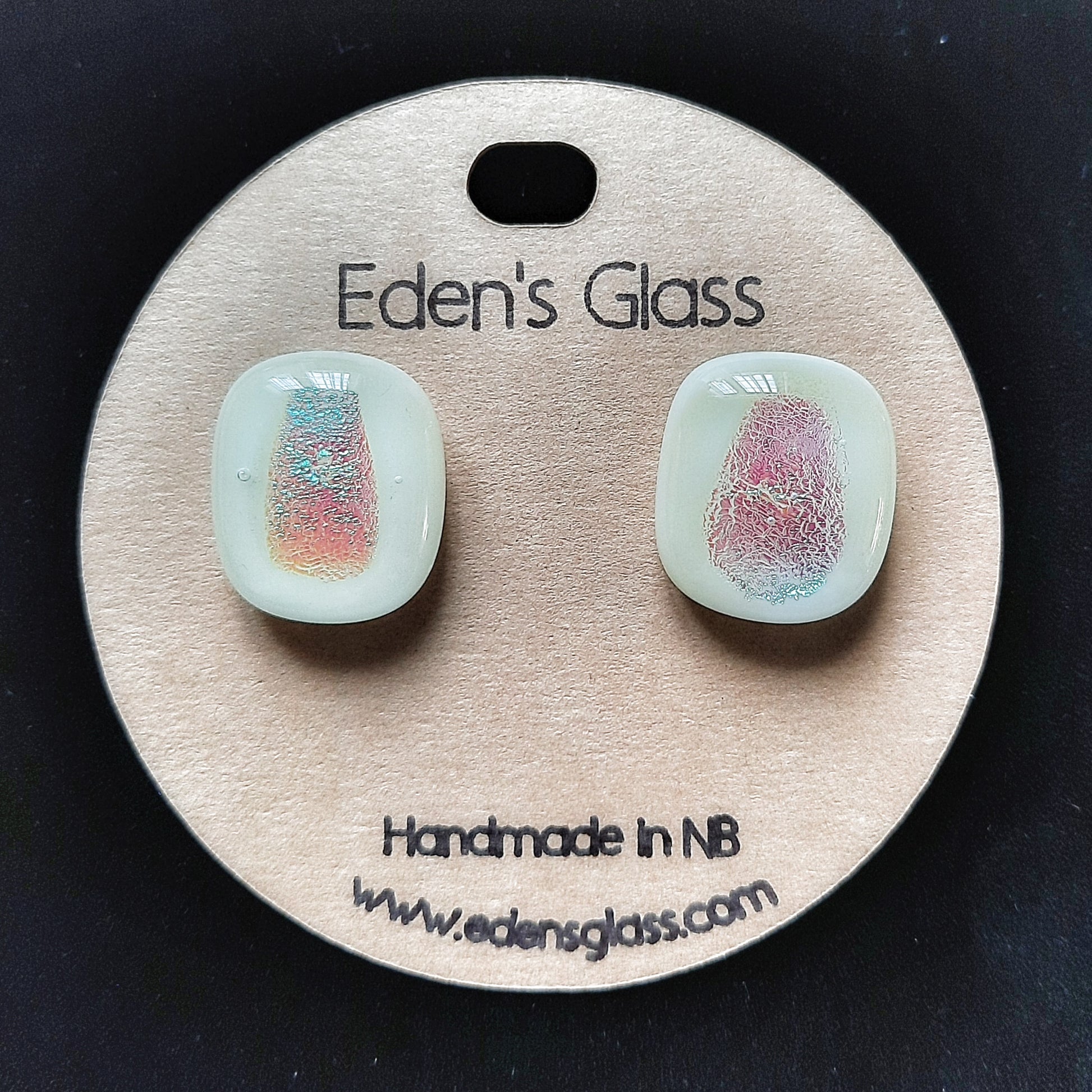 It has a matching fused glass Pendant with same hues