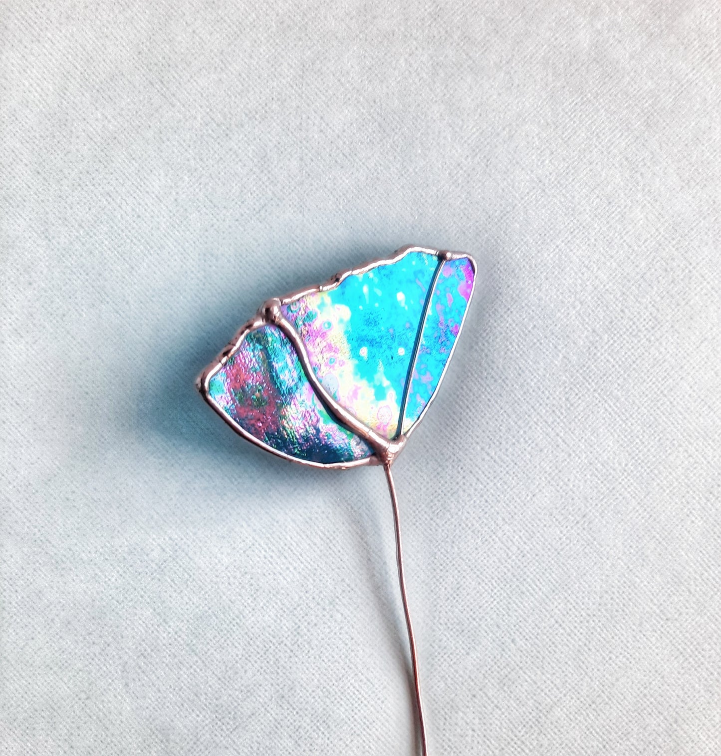 Glass Flower- Himalayan Blue Poppy