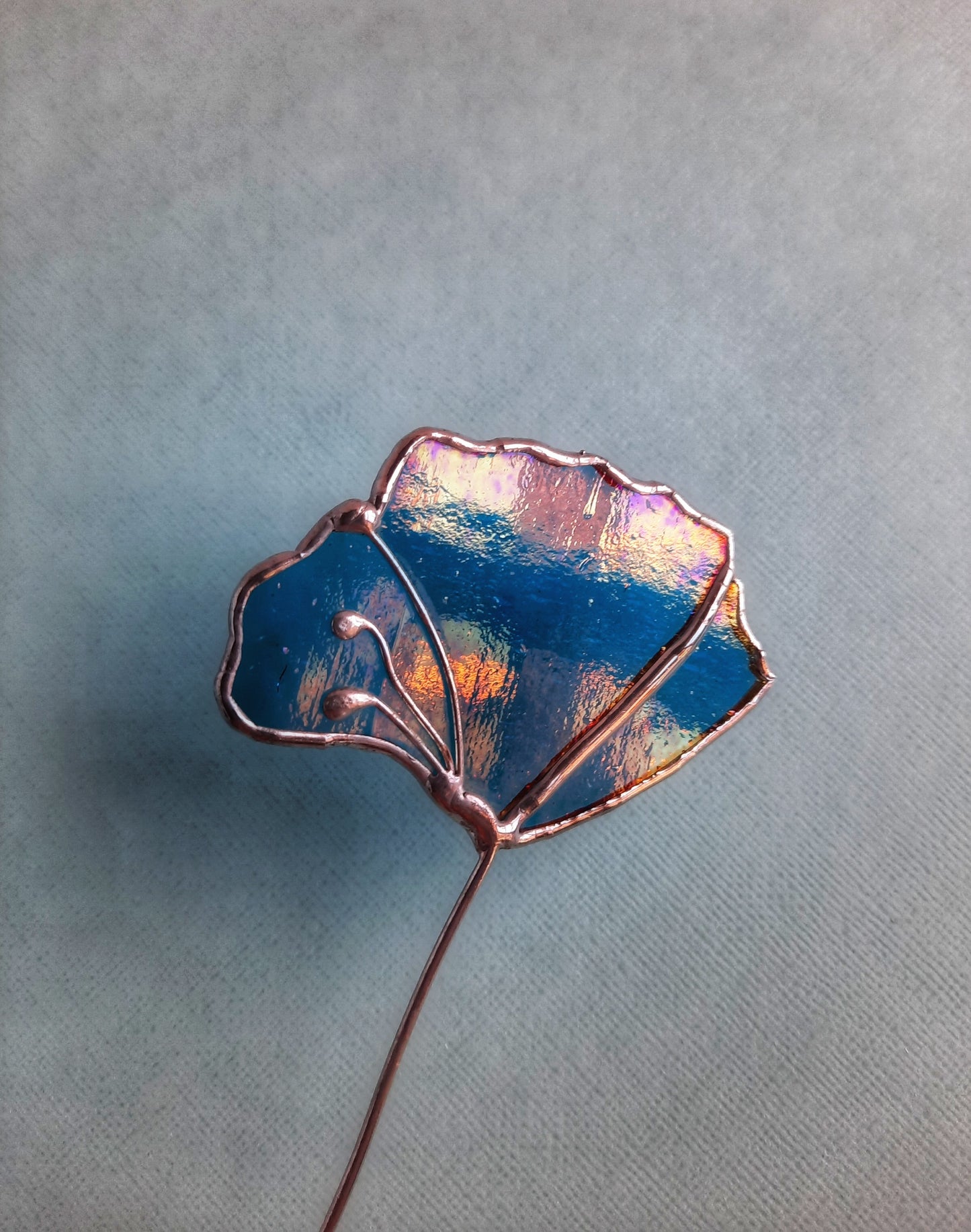 Glass Flower- Himalayan Blue Poppy